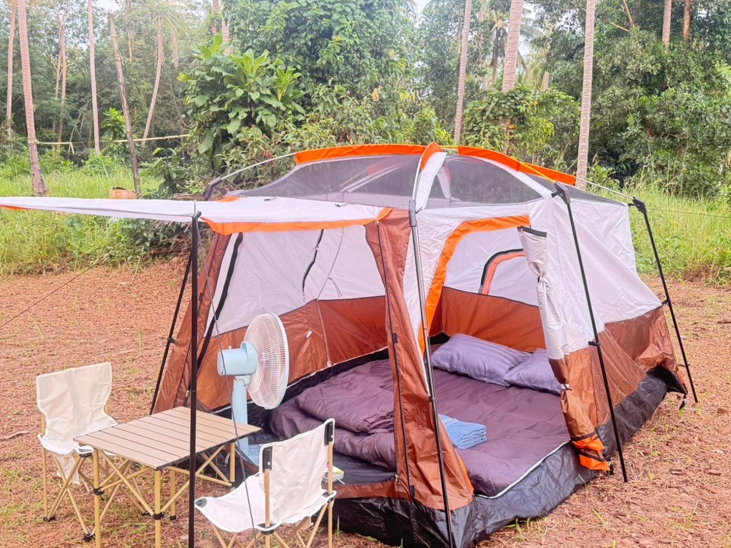Tent Room At Tapao Beach Ko Kut Esterno foto